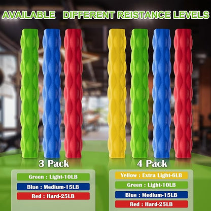 Resistance Bar for Physical Therapy 3Pack