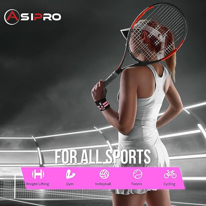 Wrist Wraps for Weightlifting 18" Wrist Straps for Weightlifting Weight Lifting Wrist Wraps for Men & Women, Muñequeras para Gym Wrist Support for Working Out, Gym Wrist Wraps for Powerlifting