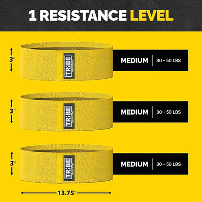 Fabric Resistance Bands for Legs - Workout Bands Resistance Bands for Men and Women - Booty Bands for Working Out - Exercise Bands Resistance Bands Set - Elastic Bands for Exercise