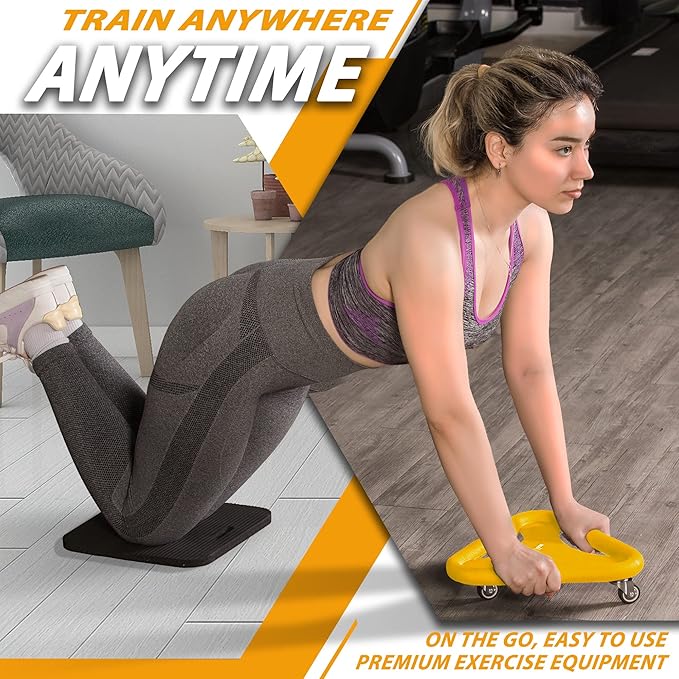 BODY RHYTHM Abdominal & Core Coaster Strength Workout Trainer