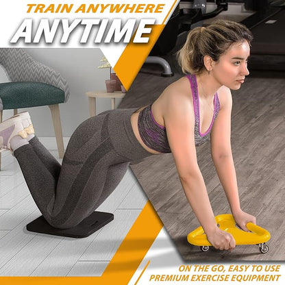 BODY RHYTHM Abdominal & Core Coaster Strength Workout Trainer