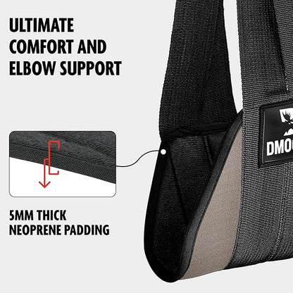 DMoose Fitness Hanging Ab Straps for Pull Up 2 Rust-Resistant