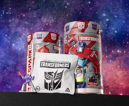 Core Nutritionals | Transformers Allspark Hydration BCAA/EAA Nutritional Supplement Formula (Free Prize Inside - Megatron) - for Adults Ages 18+ (30 Servings, Blood Orange Passion Fruit)