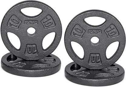 CAP Barbell Standard 1-Inch Grip Weight Plates
