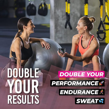 Workout Enhancer Sweat Gel – Thermogenic Sweat Cream for Increased Circulation & Intense Perspiration | Pre-Workout Booster for Gym, Running & Cardio