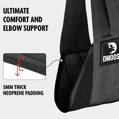 DMoose Fitness Hanging Ab Straps for Pull Up 2 Rust-Resistant