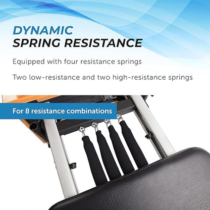Stamina AeroPilates Pro Reformer Whole Body Resistance Padded