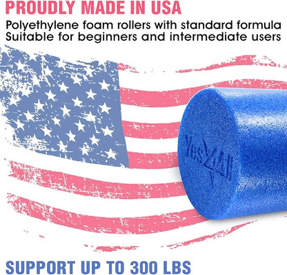 Yes4All Soft-Density Round PE 12/18/ 24/36 inch Foam