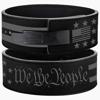 Weight Lifting Belt - Lever Gym Belt for Weightlifting 10mm Leather 4 Inches
