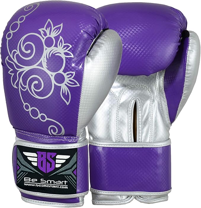 Be Smart Kids Boxing Gloves 4-12 Years 4oz 6oz Training Gloves for Children Sparring Youth Boxing Gloves Junior Training Mitts Punch PU Leather MMA Muay Thai Kick Boxing
