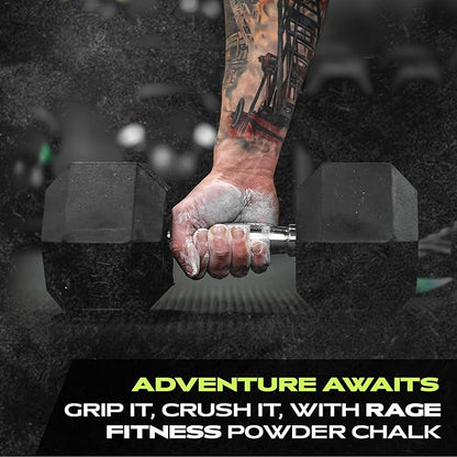 Gym Chalk | Magnesium Carbonate Athletic Chalk for Excellent Grip - Gym Workout Grip Chalk for Weightlifting & Gymnastics.
