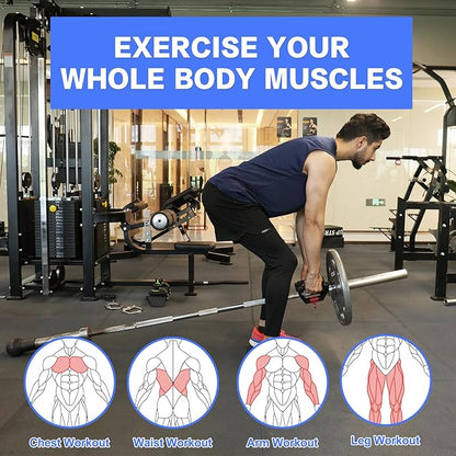 Double D Handle for Cable Machine - Ergonomic Row Handle Cable Attachment - Triangle V Bar Grip LAT PullDown Attachments for Home Gym