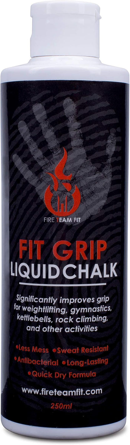 Liquid Chalk for Weight Lifting, Rock Climbing, Cross Training, & Powerlifting, Gym Approved Workout Chalk for Hands & Calluses