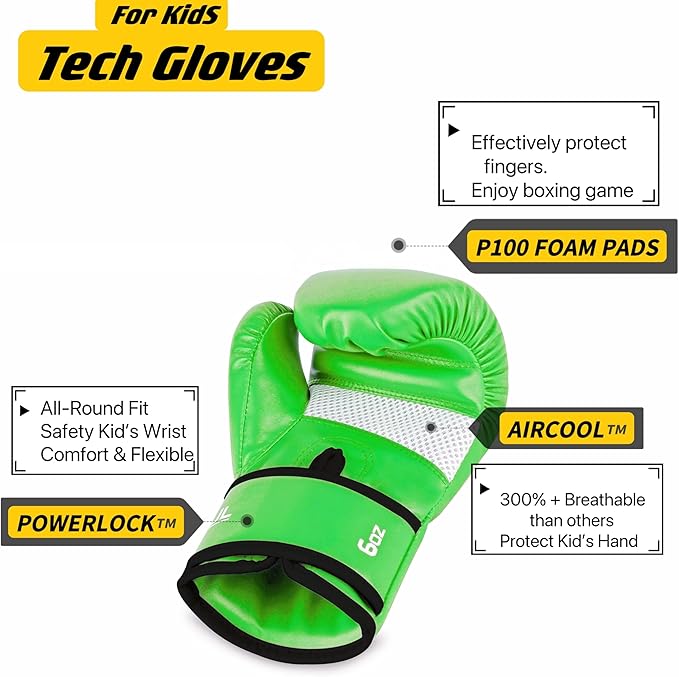 Upgrade Kids Boxing Gloves for 3-8 Year Boys and Girls, Toddler Boxing Gloves for Kids Training, Boxing Gloves Kid Sparring for Punching Bag, Kickboxing, Muay Thai, MMA