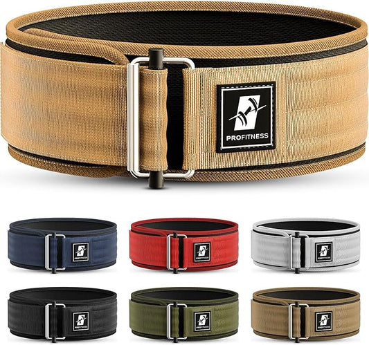 Weightlifting Belt for Men & Women - 4''