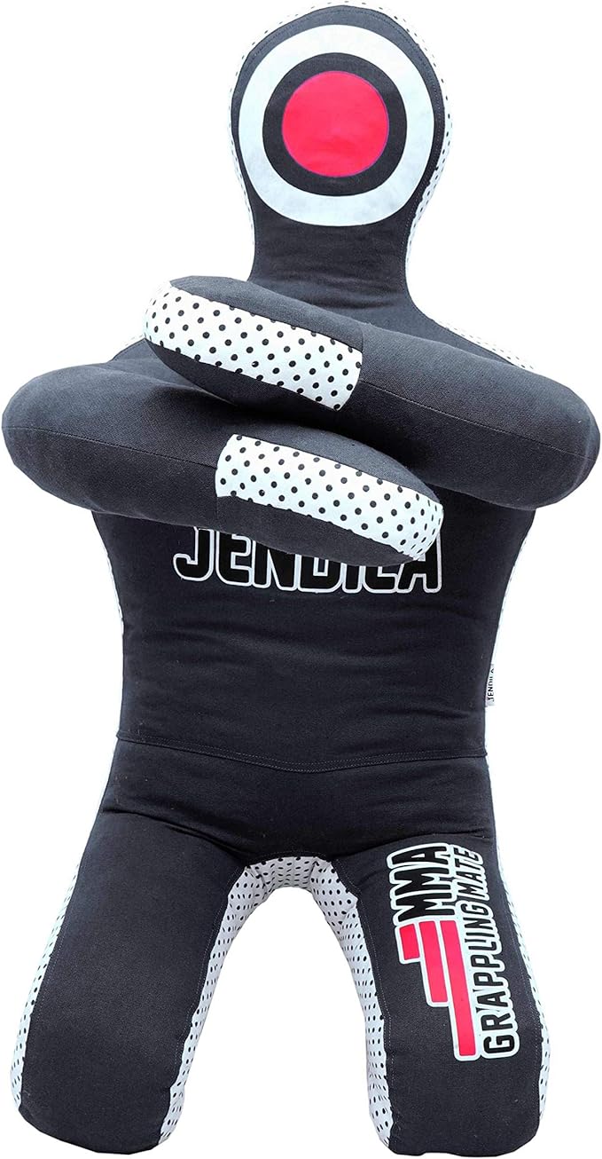 Grappling Dummy MMA Jiu Jitsu – Grappling Wrestling Dummy – Made from Durable Canvas Fabrics – MMA Dummy for Multiple Drills UNFILLED