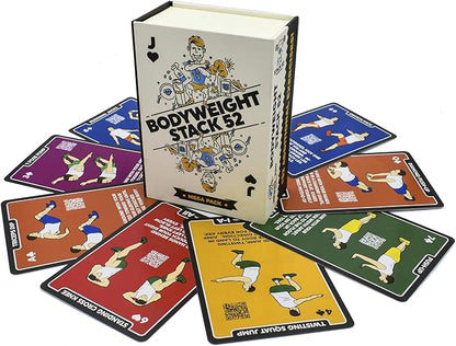 Bodyweight Exercise Cards: Workout Playing Card Game. Designed