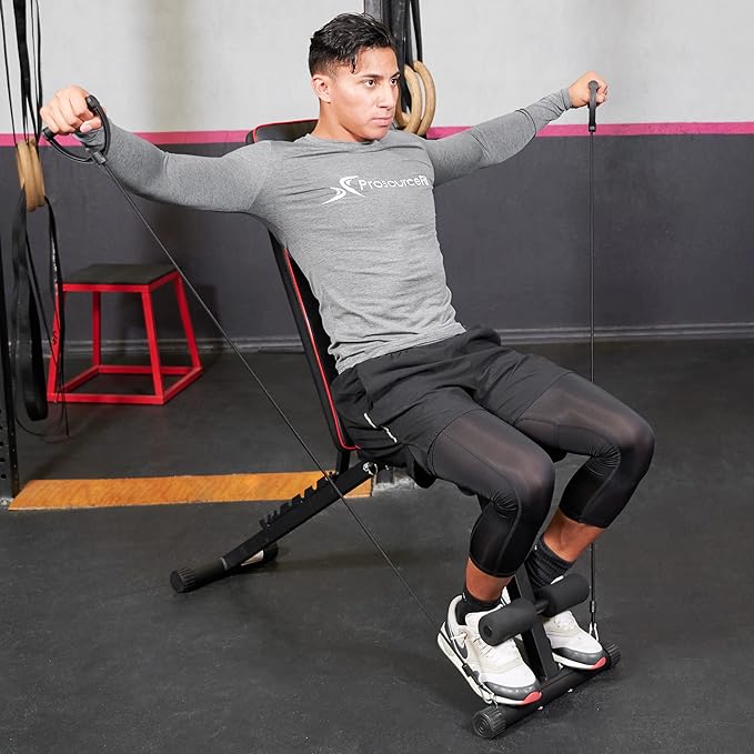 ProsourceFit Foldable & Adjustable Multi-Purpose Weight Bench Home