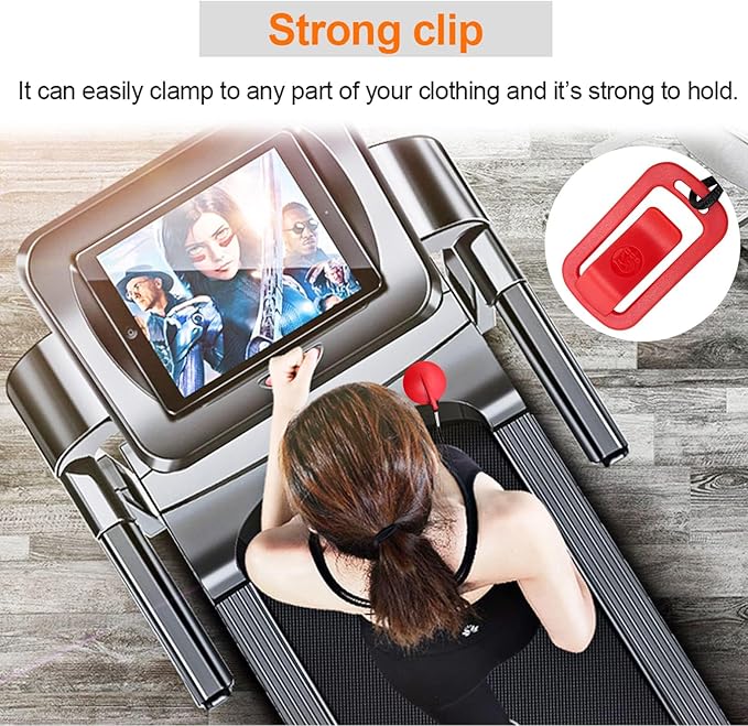 Treadmill Safety Key for NordicTrack, Proform, Image, Weslo, Reebok, Epic, Golds Gym, Freemotion, and Healthrider Treadmills
