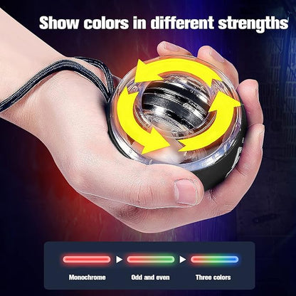Wrist Trainer Ball Auto-Start Wrist Strengthener Gyroscopic Forearm