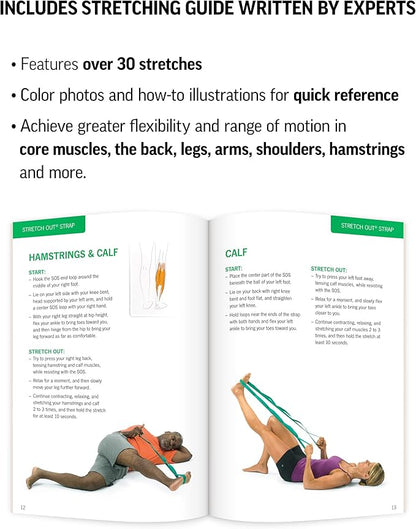 OPTP The Original Stretch Out Strap with Exercise Book