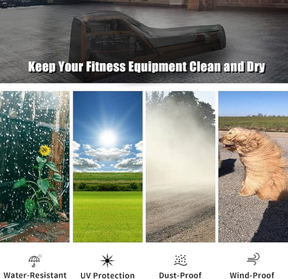 Rowing Machine Protective Cover - Waterproof, Dustproof for Concept 2 Rowing Machine