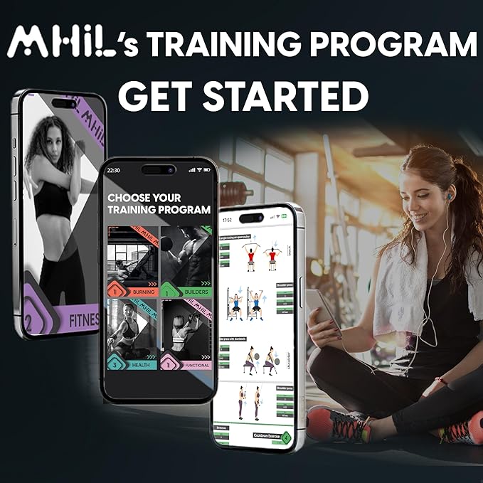 MhIL Workout Gloves for Women – Comfortable Gym Gloves for Women with Hand Protection and Enhanced Grip – Weight Lifting Glove for Womens with Wrist Wraps Support for Safety, Hygiene and Style