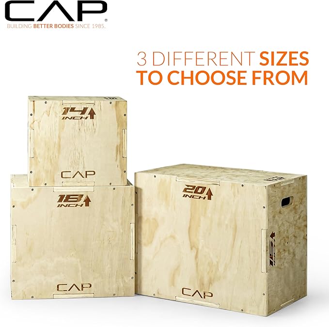 CAP Barbell 3-in-1 Plyometric Box