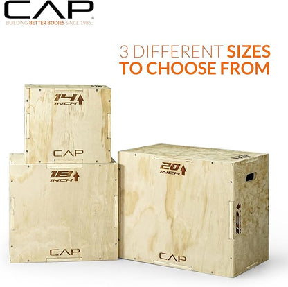 CAP Barbell 3-in-1 Plyometric Box