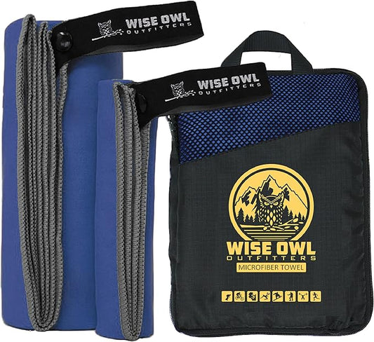 Wise Owl Outfitters Camping Towel - Camping Accessories
