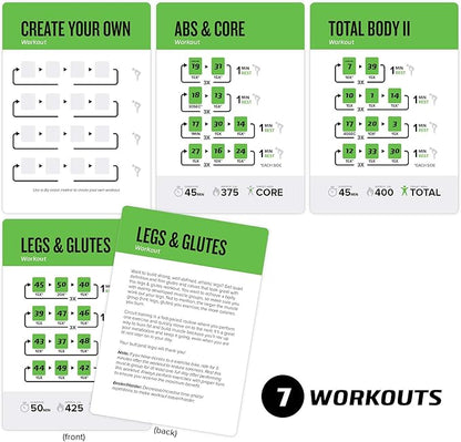 NewMe Fitness Half Balance Ball Workout Cards