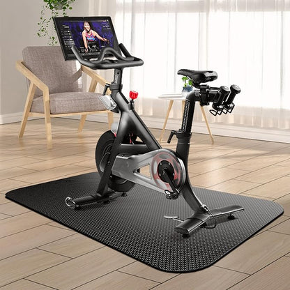 Bike Mat Exercise Bike Mat 23.6" × 47.3")