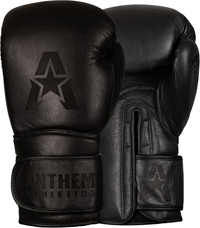 Anthem Athletics Stormbringer Full Grain Leather Boxing Gloves Men Women Muay Thai Gloves 12 oz 14 oz or 16 oz Boxing Gloves