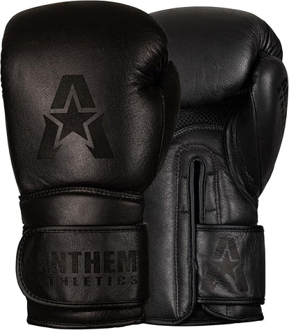 Anthem Athletics Stormbringer Full Grain Leather Boxing Gloves Men Women Muay Thai Gloves 12 oz 14 oz or 16 oz Boxing Gloves
