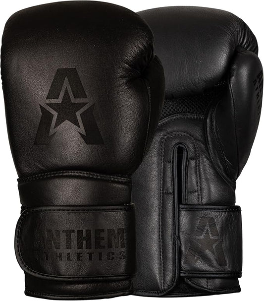 Anthem Athletics Stormbringer Full Grain Leather Boxing Gloves Men Women Muay Thai Gloves 12 oz 14 oz or 16 oz Boxing Gloves