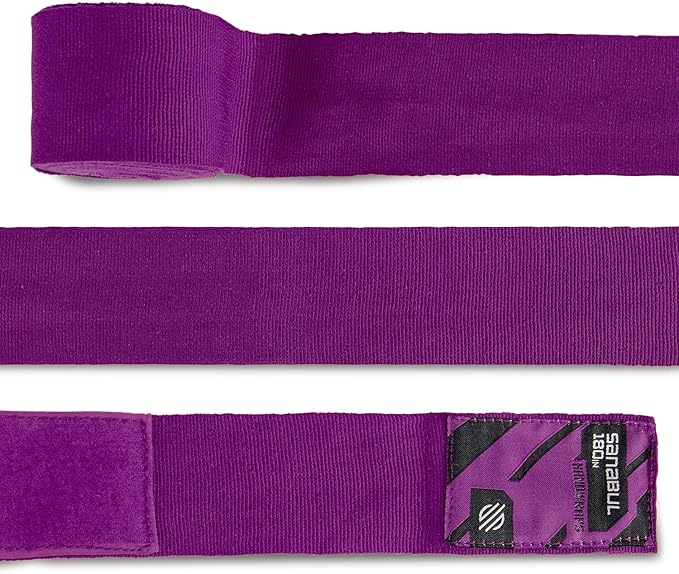 Sanabul Elastic 180 inch Boxing Hand Wraps for Boxing Gloves Muay Thai Kickboxing MMA Wraps for Men & Women