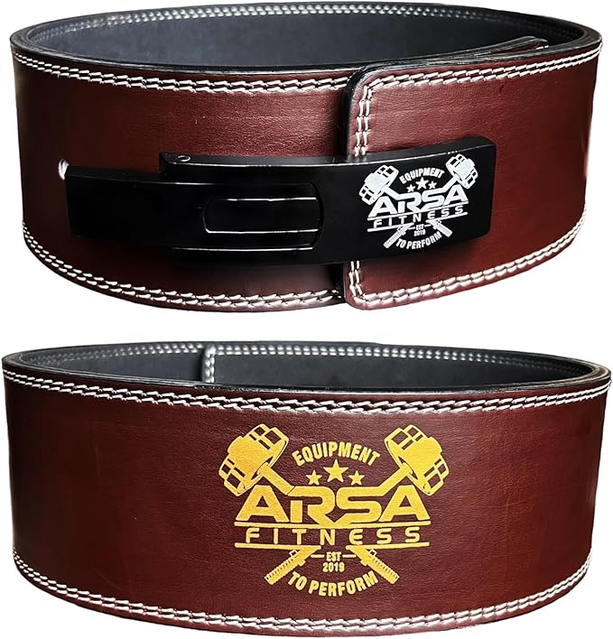 Weightlifting Adjustable Lever Belt for Men & Women 10MM Thickness 4" Width