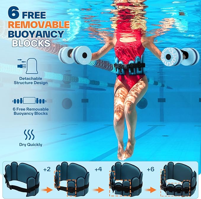 Aqua Belt Water Aerobics Equipment: Sportneer Aqua Float