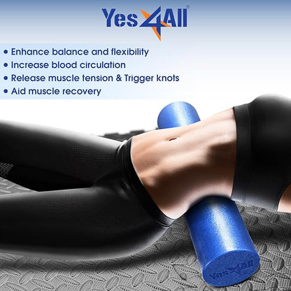 Yes4All Soft-Density Round PE 12/18/ 24/36 inch Foam