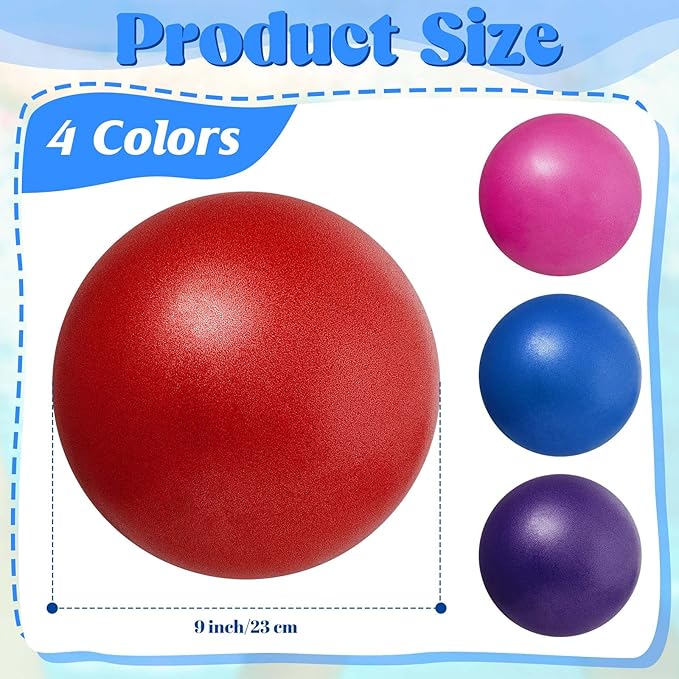 4 Pcs Water Resistance Ball 10 Inches Low