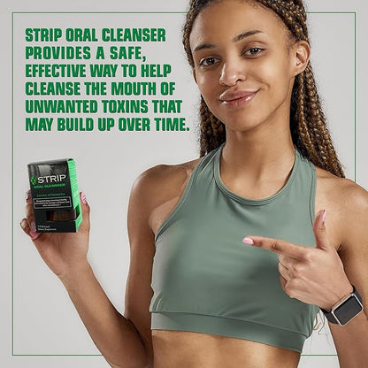 Wellgenix Strip Detox Oral Cleanser Extra Strength Instant Cleansing - Potent Deep System Cleanser - Formulated to Be Strong (1 oz) (2 Pack)