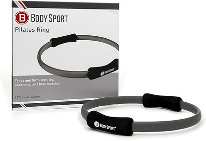 Body Sport Pilates Ring with Foam Padded Grips