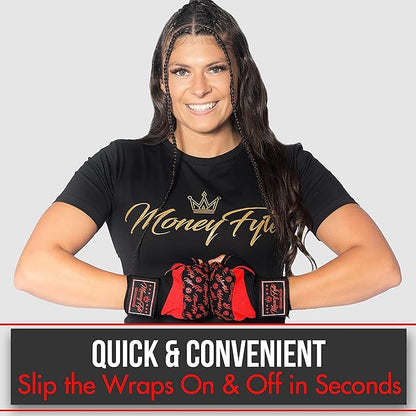 Quick Gel Boxing Wraps Under Boxing Gloves - Kickboxing MMA Muay Thai - Fist, Knuckle, Wrist Wrap Protection Inner Glove Hand Wraps - Men Women Kids