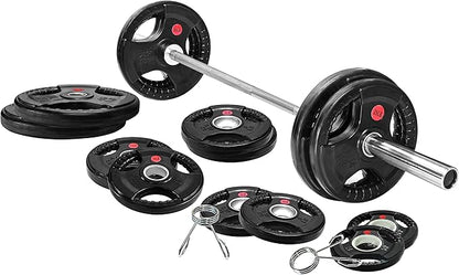 Signature Fitness Olympic 2-Inch Cast Iron Plate Weight
