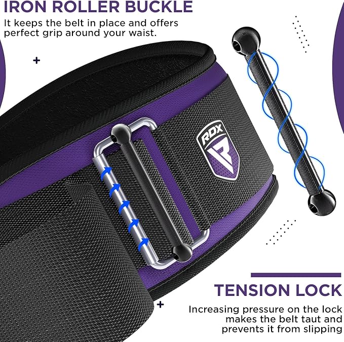 RDX Weight Lifting Belt AUTO LOCK 6.5” Padded