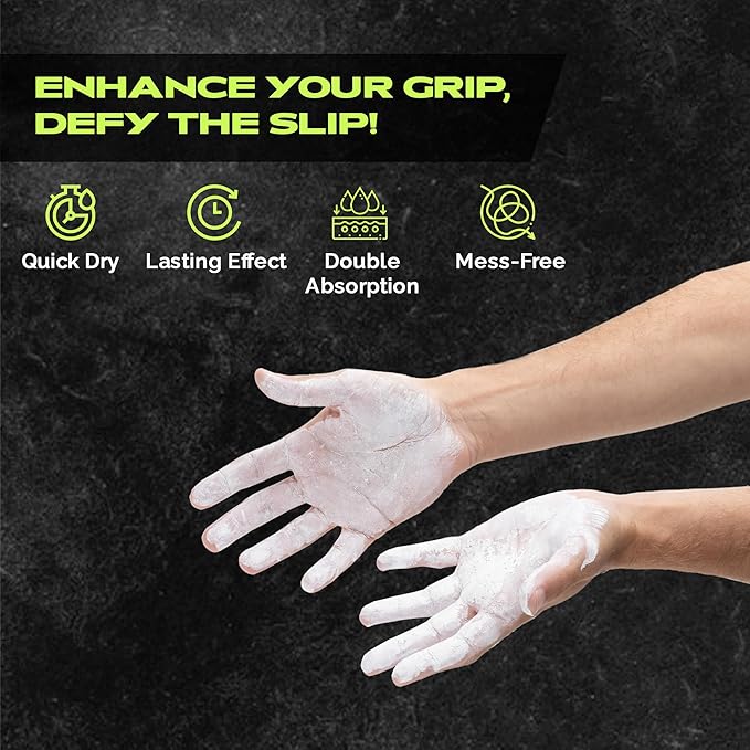 Rage Fitness Gym Liquid Chalk, Magnesium Carbonate Athletic Chalk for Excellent Grip, Gym Workout Grip Chalk, Weightlifting, Gymnastics
