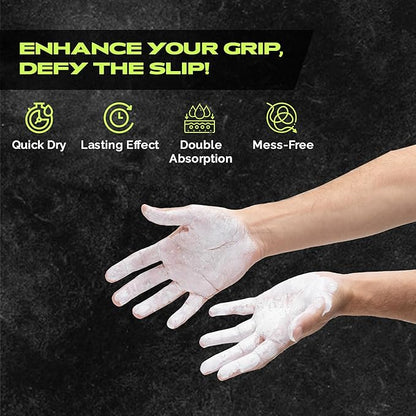 Rage Fitness Gym Liquid Chalk, Magnesium Carbonate Athletic Chalk for Excellent Grip, Gym Workout Grip Chalk, Weightlifting, Gymnastics
