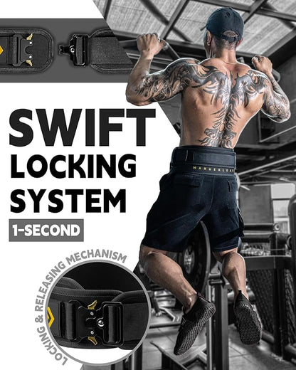 MANUEKLEAR Quick Locking Weighted Belt