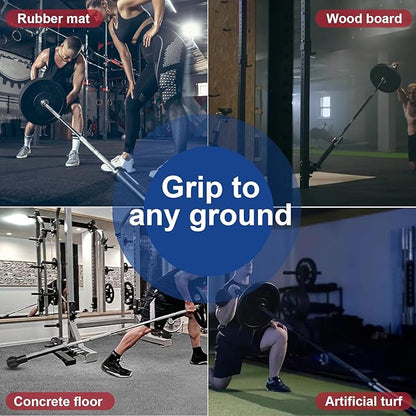 Navona Landmine Attachment for Bar, Bar landmine 2 inch, Sturdy and Easy to Use with 360° Rotation - for Press, Row, Rotate, Split Squat, with The Natural Rubber, Fit 2-Inch Olympic Bar