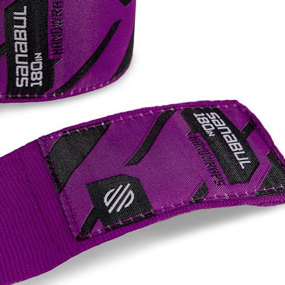 Sanabul Elastic 180 inch Boxing Hand Wraps for Boxing Gloves Muay Thai Kickboxing MMA Wraps for Men & Women